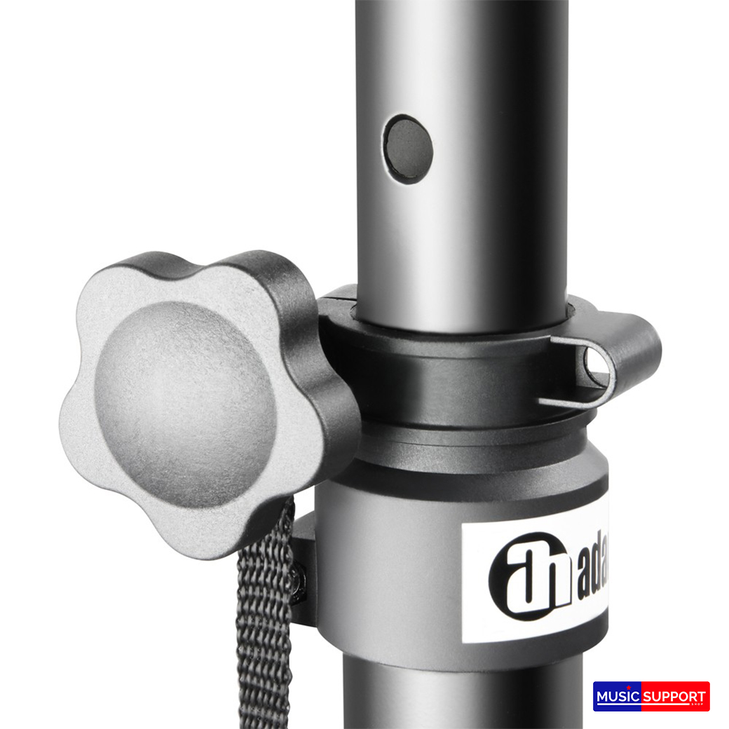 Adam Hall Stands SPS 023SET2 Set of 2 Speaker Stands with Bag and Standard Speaker Cables