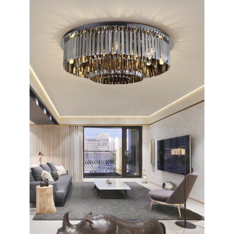 CT002A004 SOTMIA LUXURY CRYSTAL CEILING LAMP โคมไฟเพดาน โคมไฟคริสตัล โคมไฟคริสตัลหรูหรา สร้างสรรค์ ที่เรียบง่าย ทันสมัย