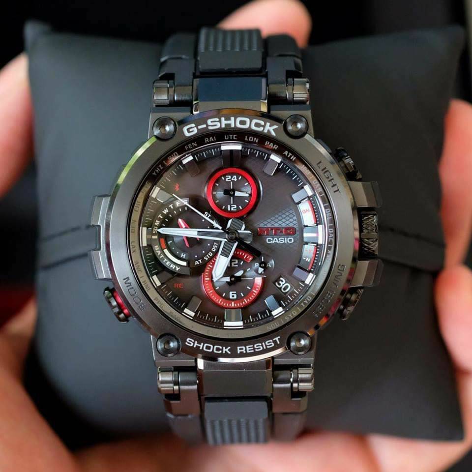 GShock ของแท้ MT-G Red Black รุ่น MTG-B1000B-1A ประกันศูนย์ CMG (Rare Item)