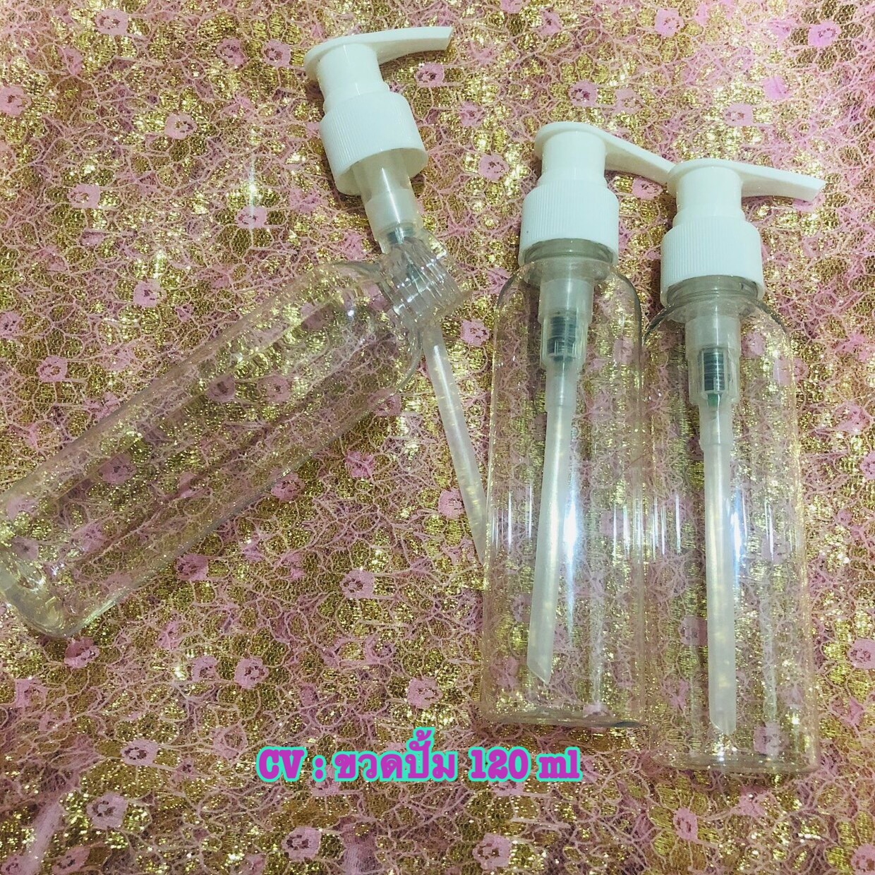 ขายส่ง ปลีก บรรจุภัณฑ์ พาสติกใส ทรงกลม ชนิดกดปั้ม ขนาด 50ml,60ml 120 ml, 180 ml, 250ml