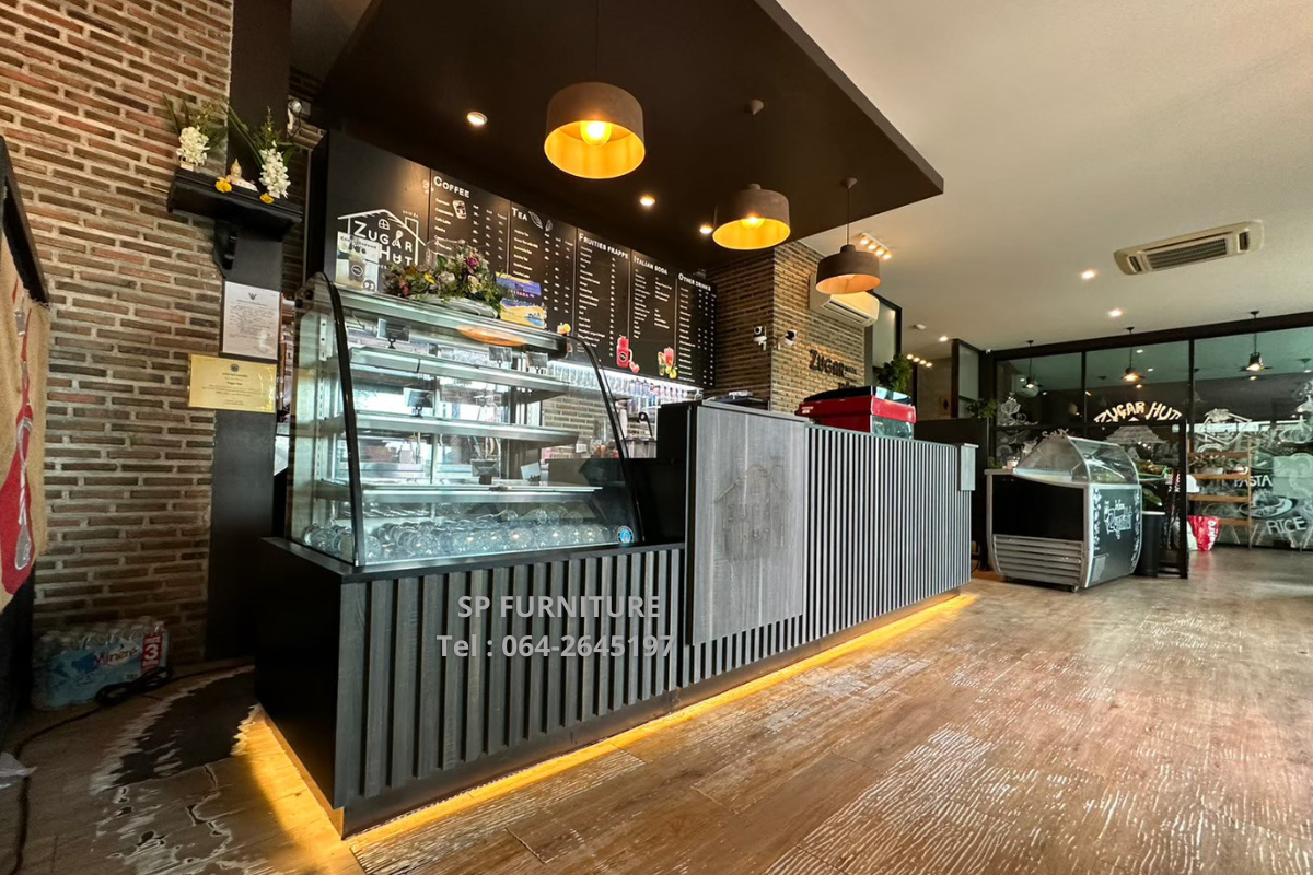 เคาน์เตอร์คาเฟ่ สไตล์ Sweet loft