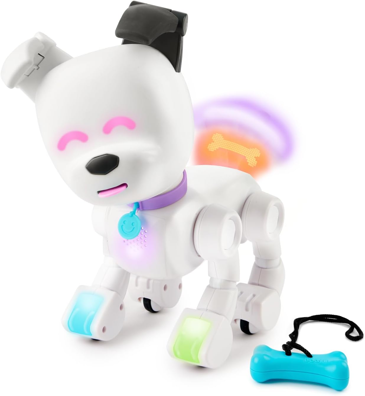 Dog-E Interactive Robot Dog หุ่นยนต์สุนัขมีชีวิต เปลี่ยนสีและมีอารมณ์ ของเล่นสำหรับเด็ก