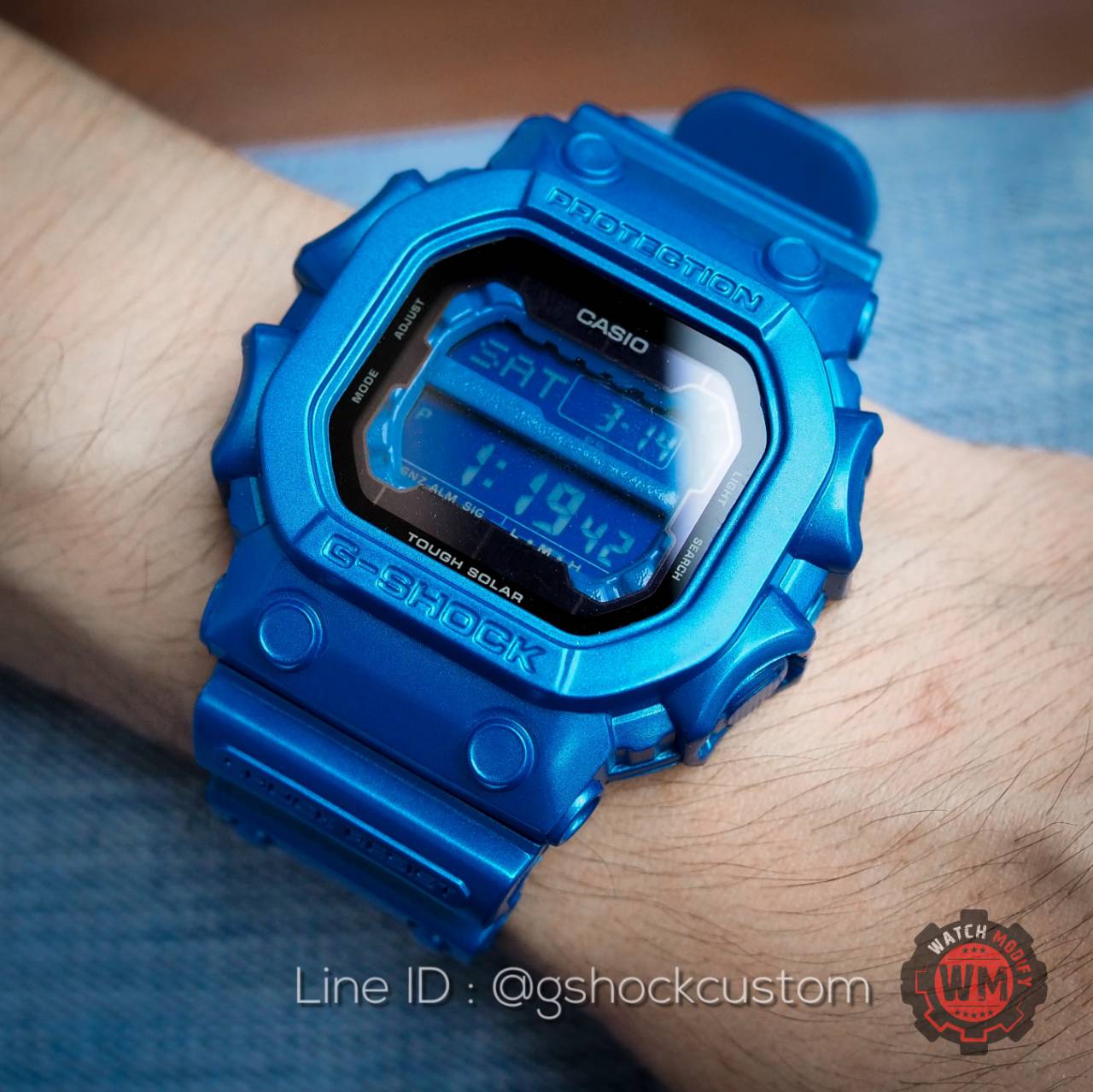GX-56 ยักษ์ Blue Metallic