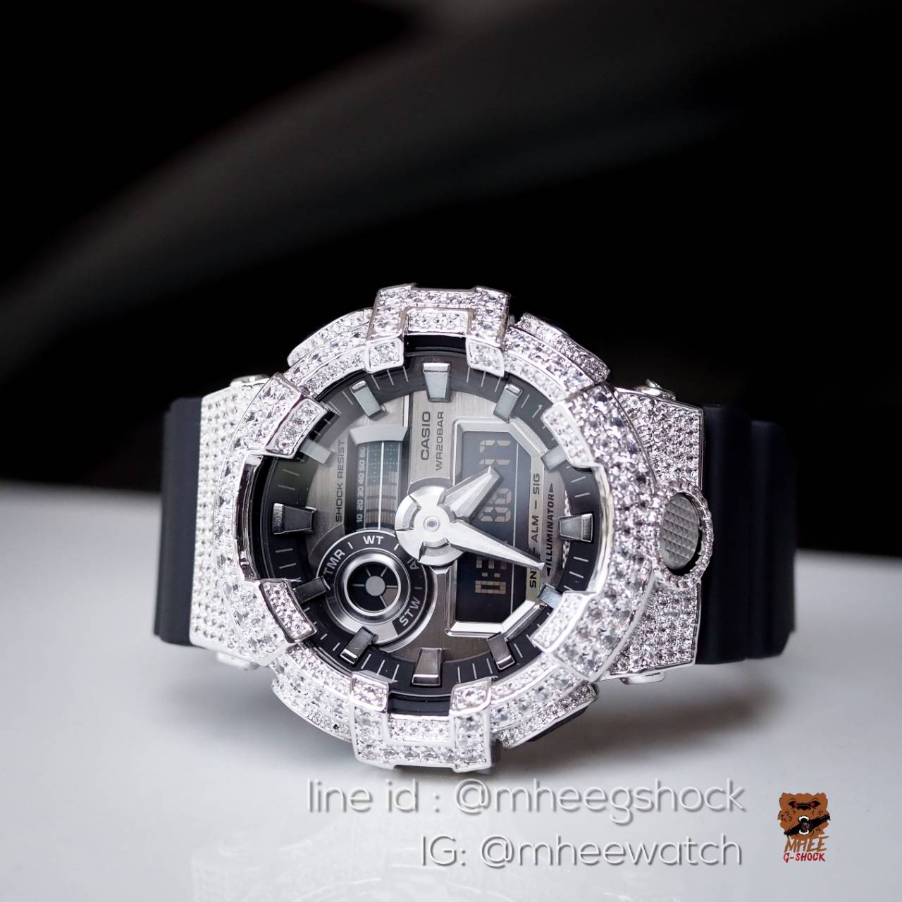 G-Shock Bling Silver รุ่น GA-710