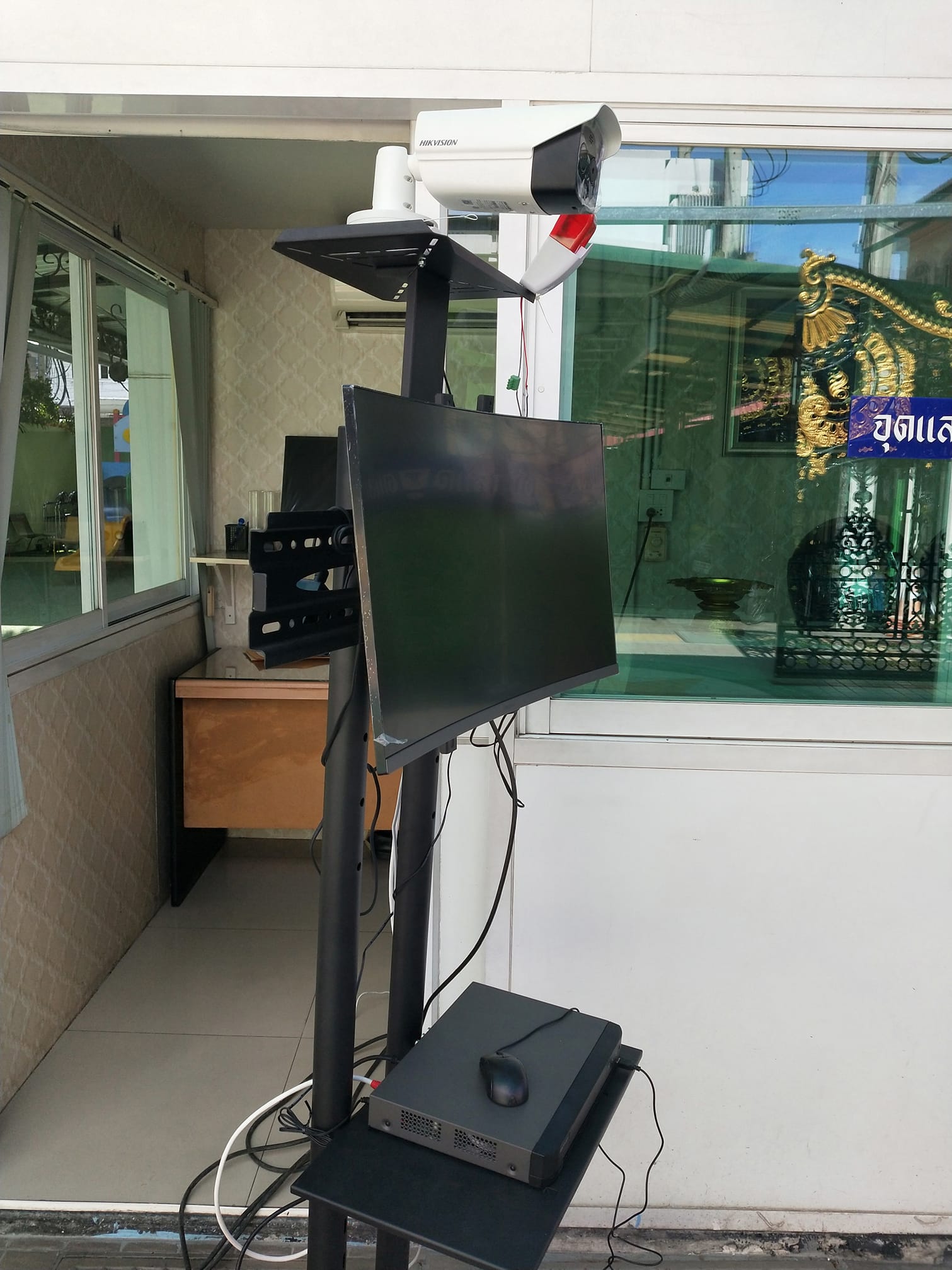 ชุดกล้องตรวจวัดอุณหภูมิร่างกาย Hikvision โซลูชั่นตรวจวัดอุณหภูมิร่างกาย ตรวจจับใบหน้าด้วยระบบ AI กล้องตรวจจับความร้อน Hikvision