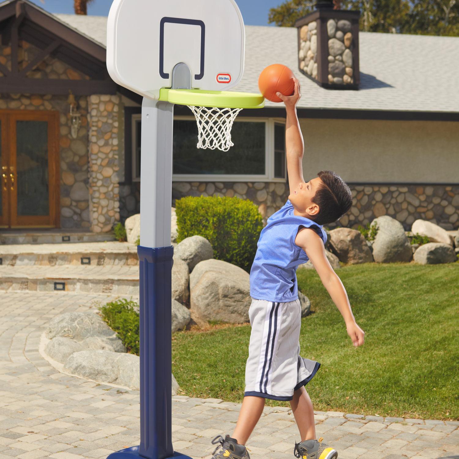 Little Tikes Adjust and Jam Pro Basketball Set แป้นบาสเกตบอลปรับระดับได้