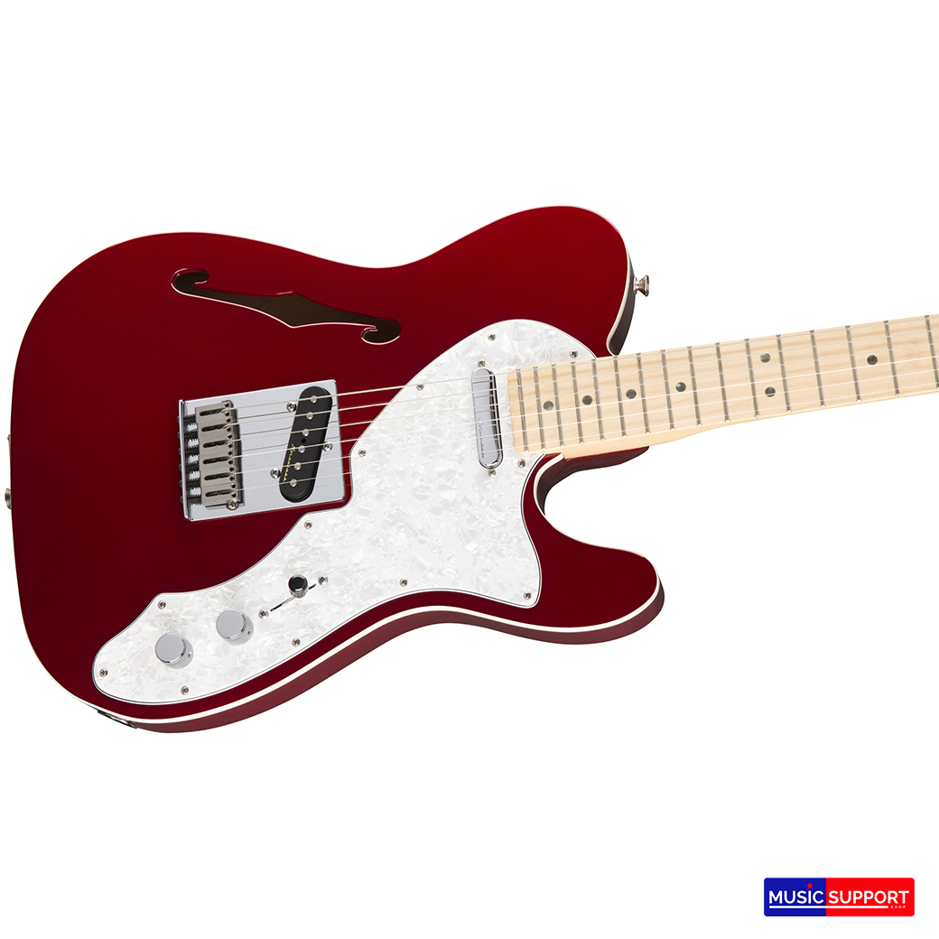 กีตาร์ไฟฟ้า Fender - Deluxe Tele® Thinline - Candy Apple Red