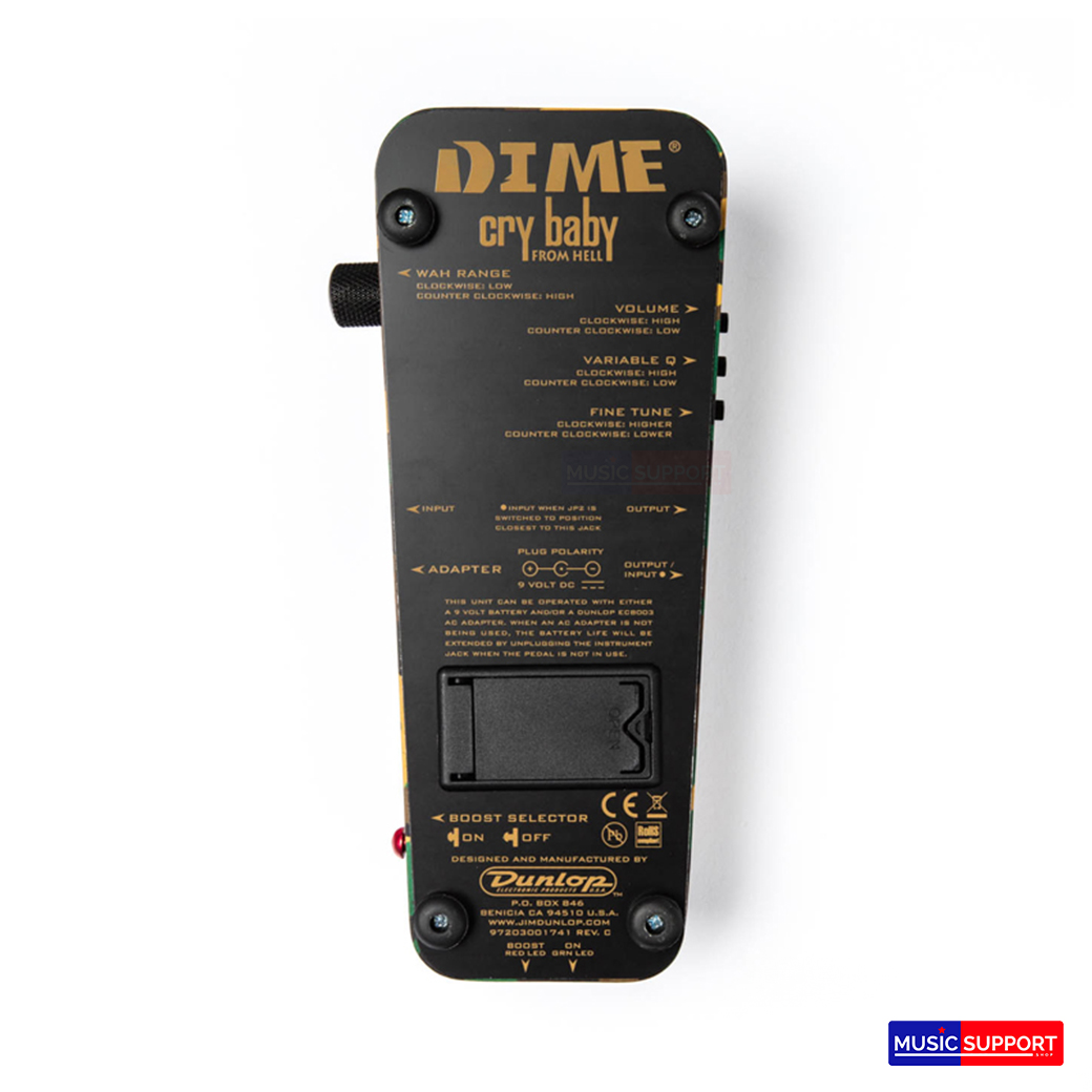 Jim Dunlop DB02 Dime Custom Cry Baby Wah