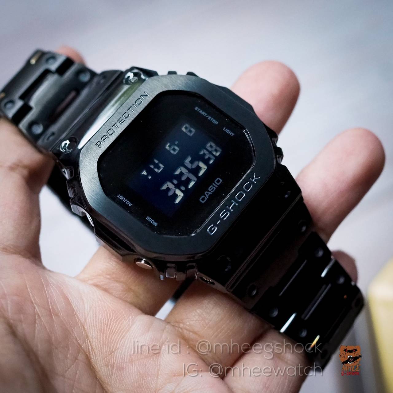 G-Shock Custom รมดำ Full Metal