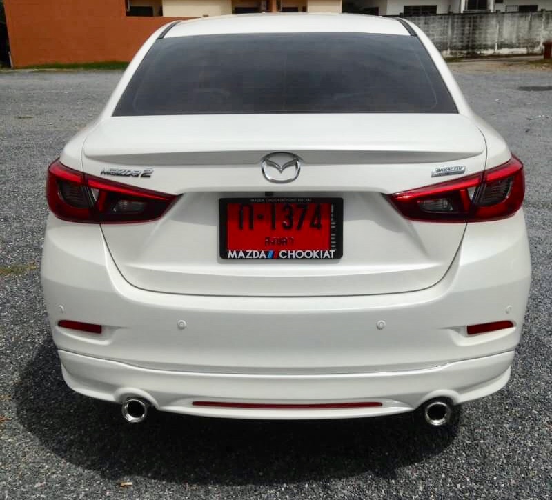 ชุดแต่ง Mazda2 2017 2018 2019 4ประตู OEM, สเกิร์ตรอบคัน Mazda2 Skyactiv มาสด้า2 แต่งสวย