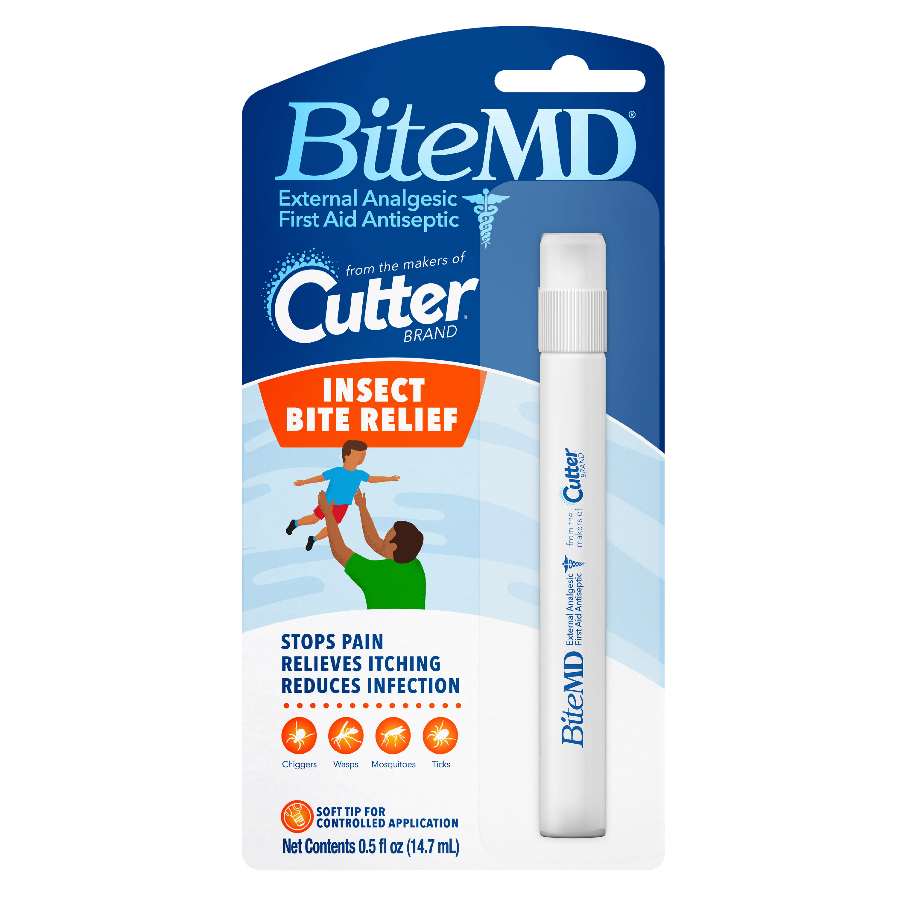 ปากกาบรรเทาอาการแมลงกัดต่อย Cutter BiteMD Insect Bite Relief Stick
