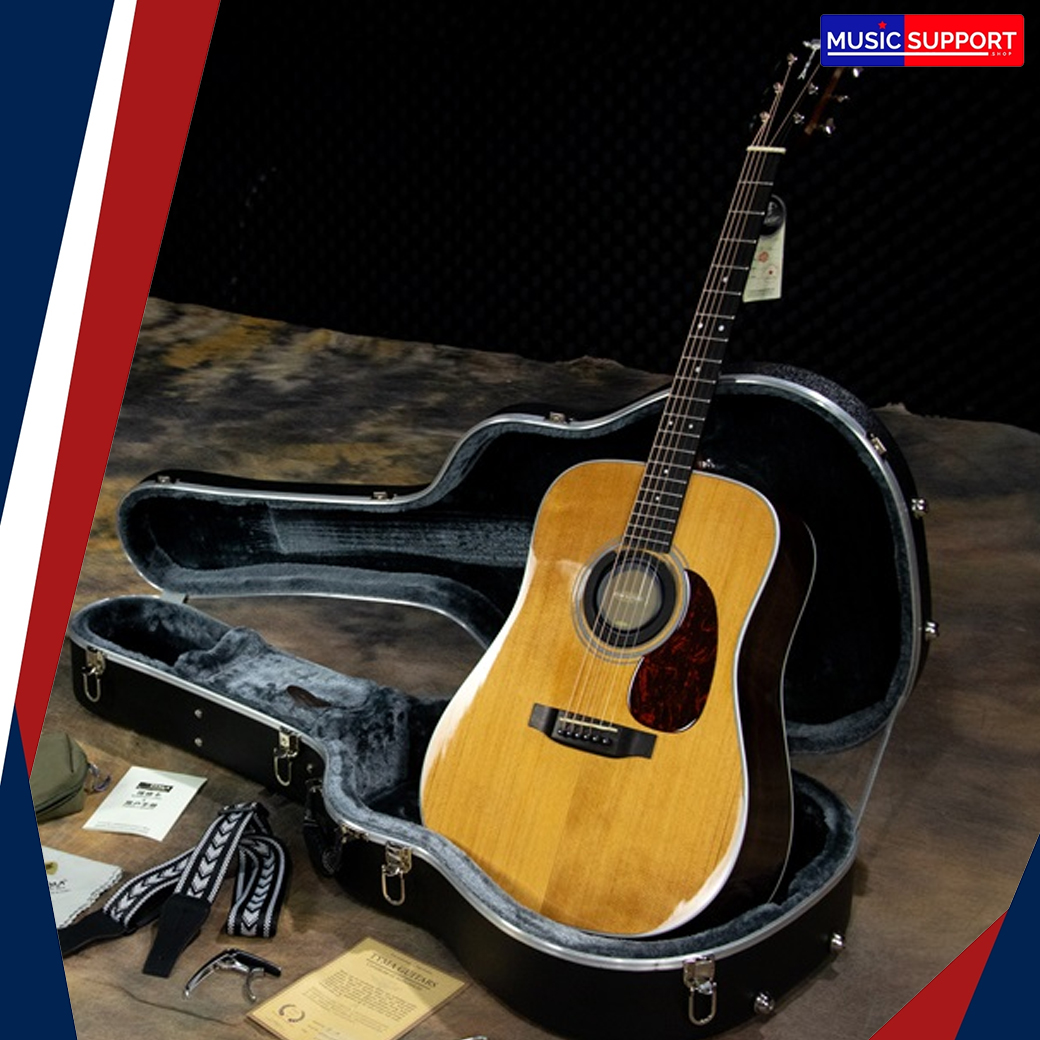 กีต้าร์โปร่ง Tyma TD-28 all Solid ทรง Dreadnought