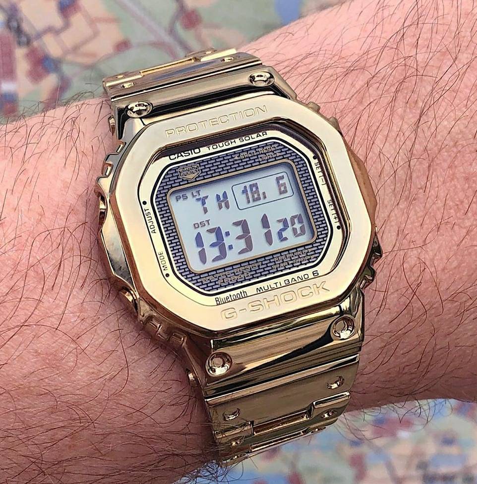 นาฬิกา G-Shock Limited Full Metal รุ่น GMW-B5000TFG-9 35th ปี anniversary ของแท้ 100% ประกันศูนย์ (Rare Item) เลิกผลิตแล้ว