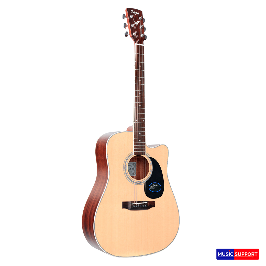 Saga SF700CE Electric Acoustic Guitar กีตาร์โปร่งไฟฟ้า