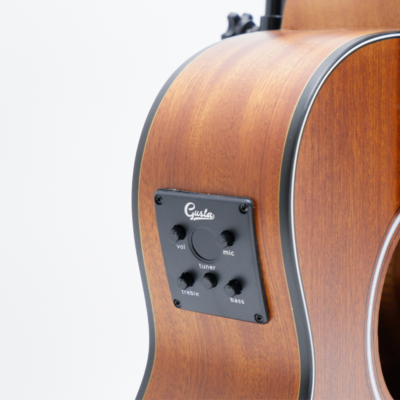 กีต้าร์โปร่งไฟฟ้า Gusta MINI 1E 36"