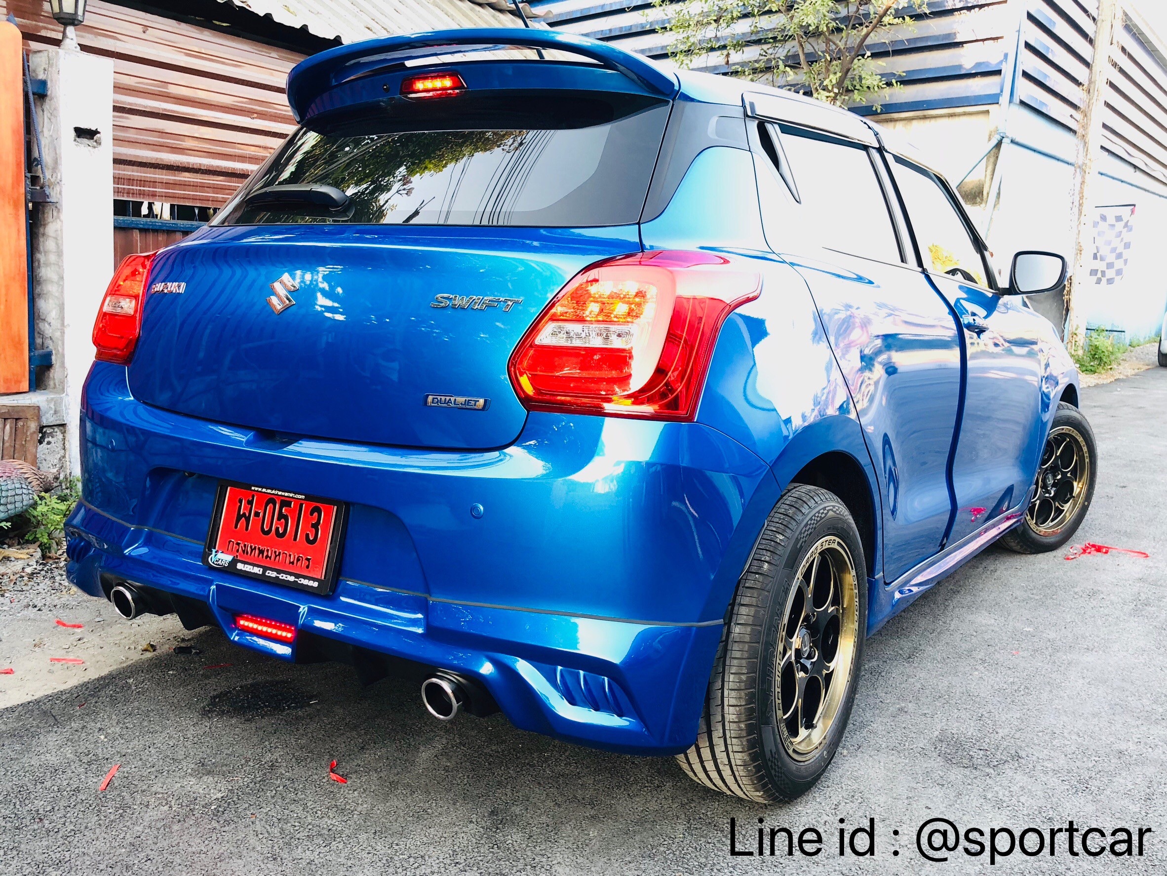 ชุดแต่ง Suzuki Swift 2018 2019 2020 2021 ทรง STROM สเกิร์ต swift ชุดแต่ง ซูซูกิ สวิฟ แต่งสวย ของแต่งswift ราคาไม่แรง byแต่งรถTTS