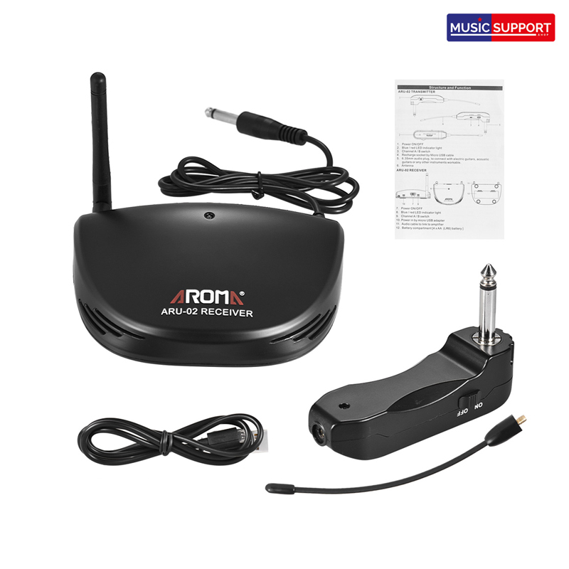 ไวเลสAroma aru-02 guitar wireless