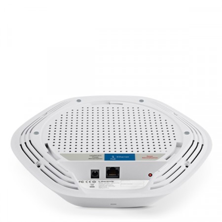 Linksys LAPAC1750 Access Point AC17500 Dual-Band (2.4GHz + 5 GHz), 1-Port Gigabit Ethernet, PoE Support