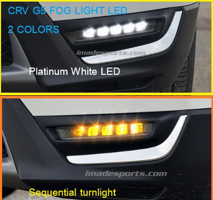 ไฟตัดหมอก LED CRV G5 style2017-2019