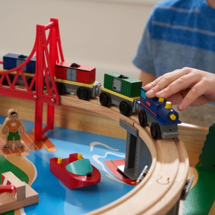 KidKraft Waterfall Mountain Train Set & Table โต๊ะรางรถไฟ