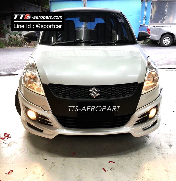 ชุดแต่ง swift 2012 2013 2015 S'Sport ท่อคู่ สเกิร์ตรอบคัน suzuki swift แต่งสวย byแต่งรถTTS