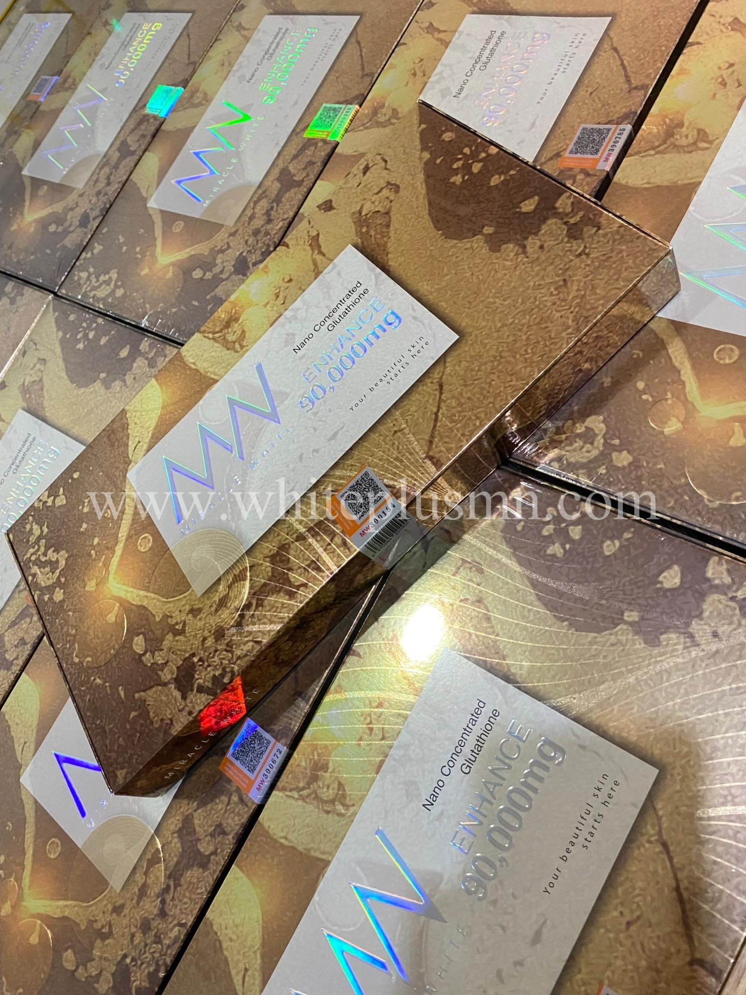 MW miracle white 90,000 mg.