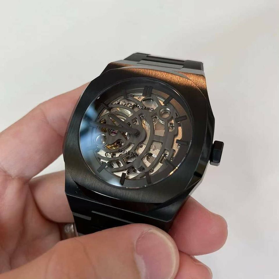 D1 milano Skeleton Automatic รุ่นTop Black Edition ราคาพิเศษถูกกว่าShop
