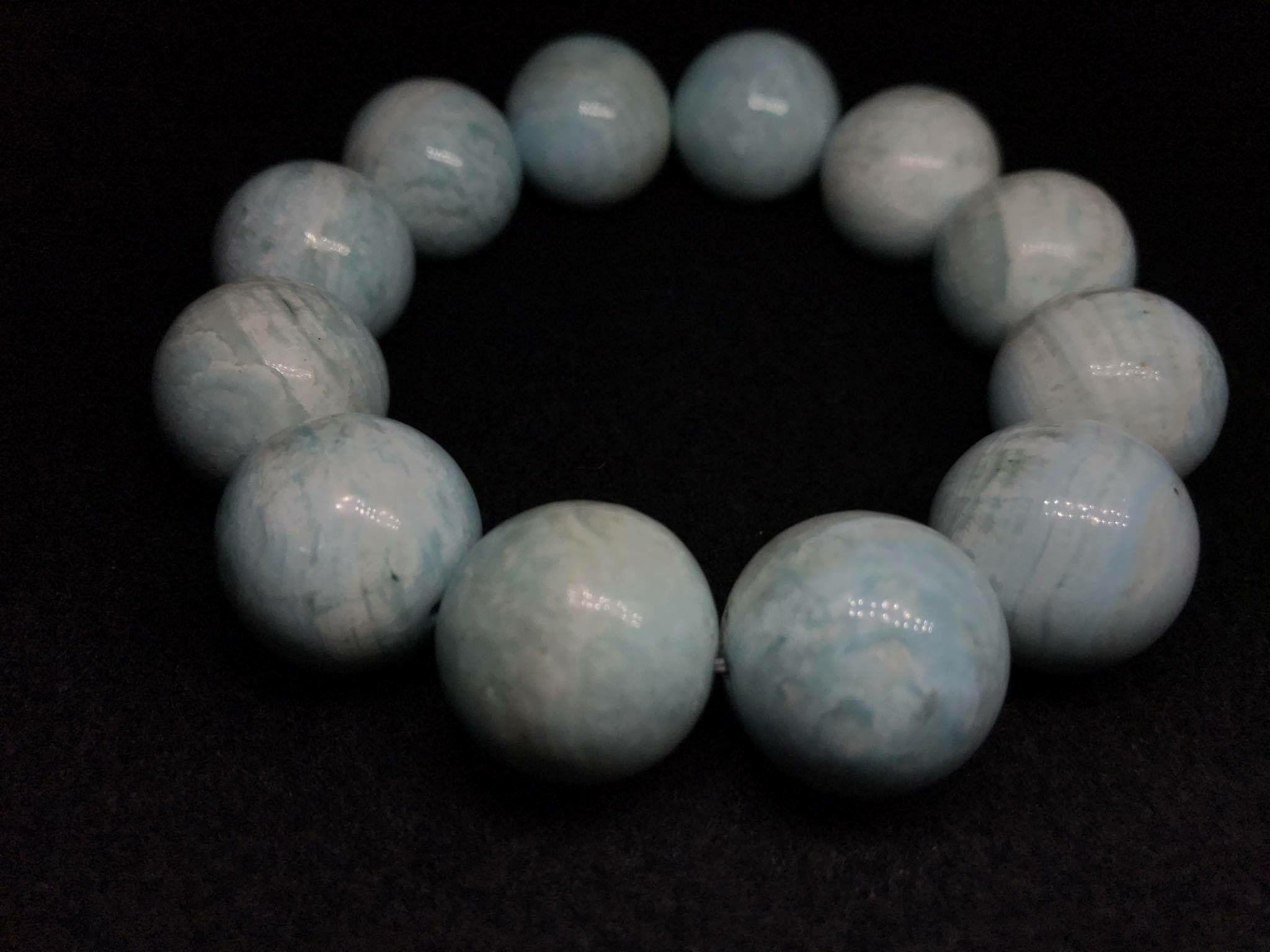 ลาริมาร์ (Larimar)ขนาด20mm