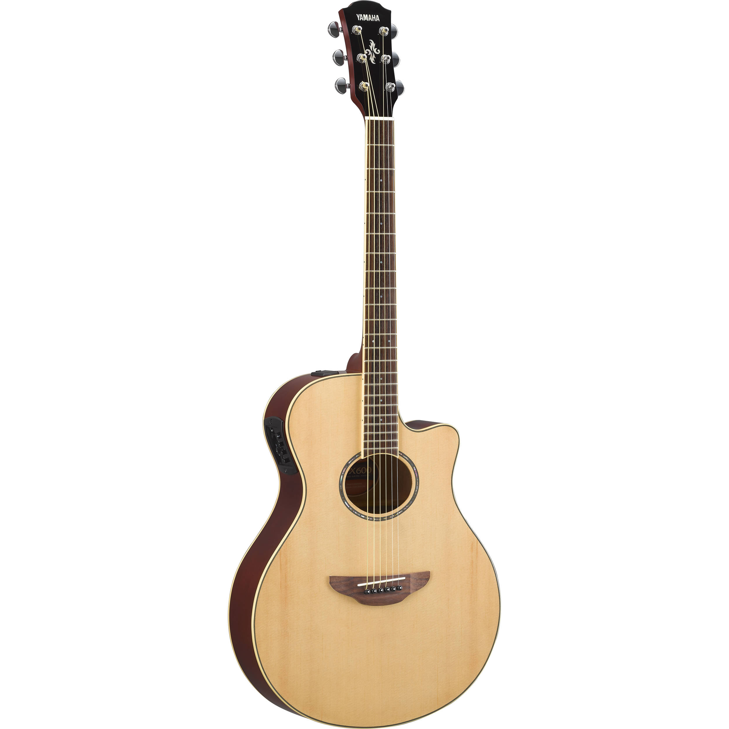 Yamaha APX600 Thinline Acoustic/Electric Guitar Natural