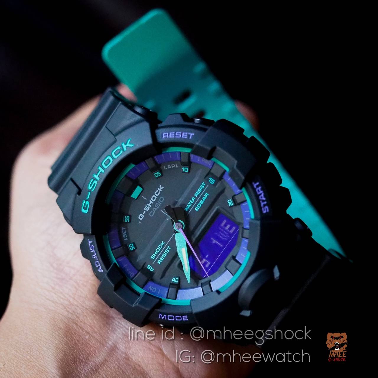 G-Shock รุ่น GA-800BL-1A Joker ของแท้ ประกันศูนย์