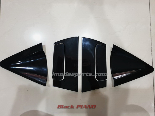 ชุดตกแต่งเสาประตู HRV Black Edition