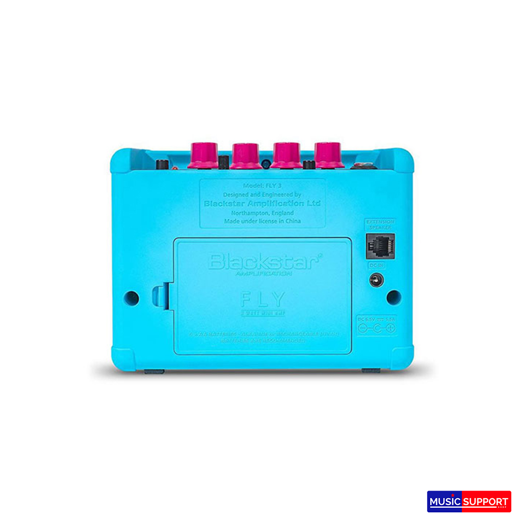 ตู้แอมป์กีต้าร์ไฟฟ้า Blackstar FLY 3 Combo Mini Amp Neon Blue