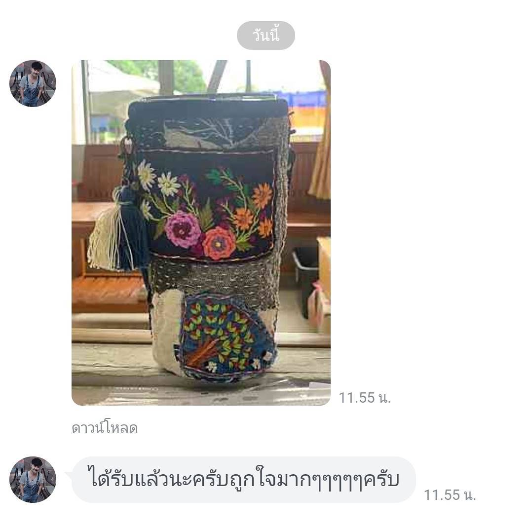 ลูกค้ารีวิว l ปลอกแก้วเยติ ผ้าฝ้ายปักด้นมือสไตล์ญีปุ่น
