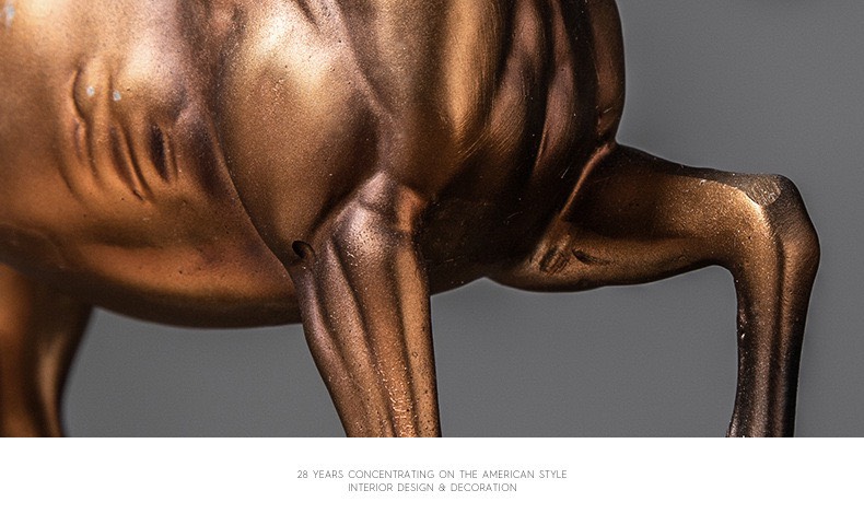 C1009B013 FAMITOSS ของแต่งห้อง ม้า ม้าตกแต่งบ้าน ม้าตกแต่ง HORSE HOME DECRO ของมงคล ของมงคลม้า ของมงคลแต่งบ้าน