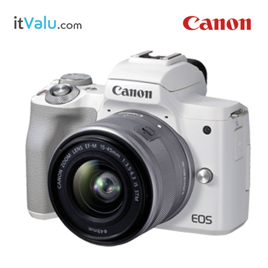 กล้อง canon มิเรอร์เลส (EOS M) รุ่น EOS M50 Mark II (EF-M15-45mm f/3.5-6.3 IS STM)