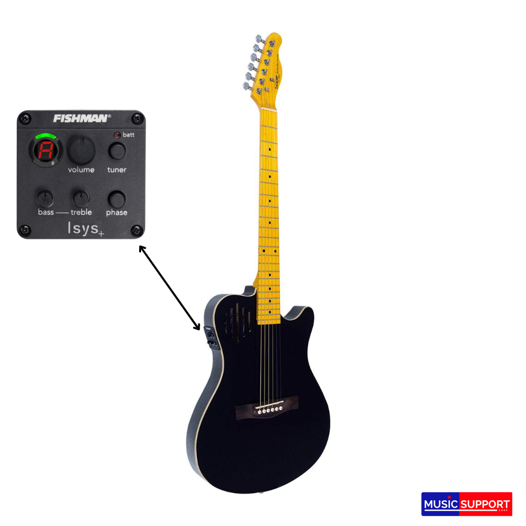 Sqoe SA100 กีตาร์โปร่งไฟฟ้า