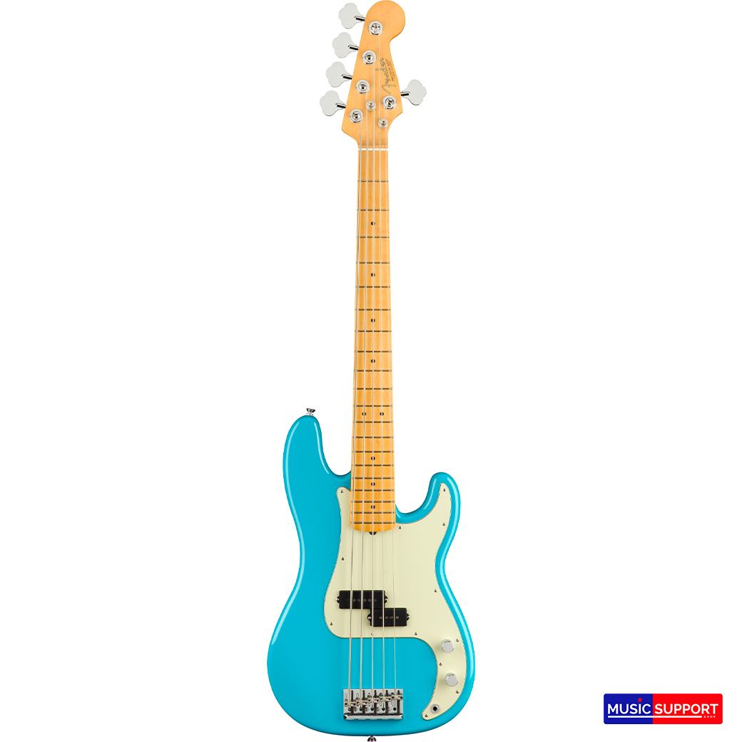 เบสไฟฟ้า Fender American Professional II Precision Bass®V MN Miami Blue
