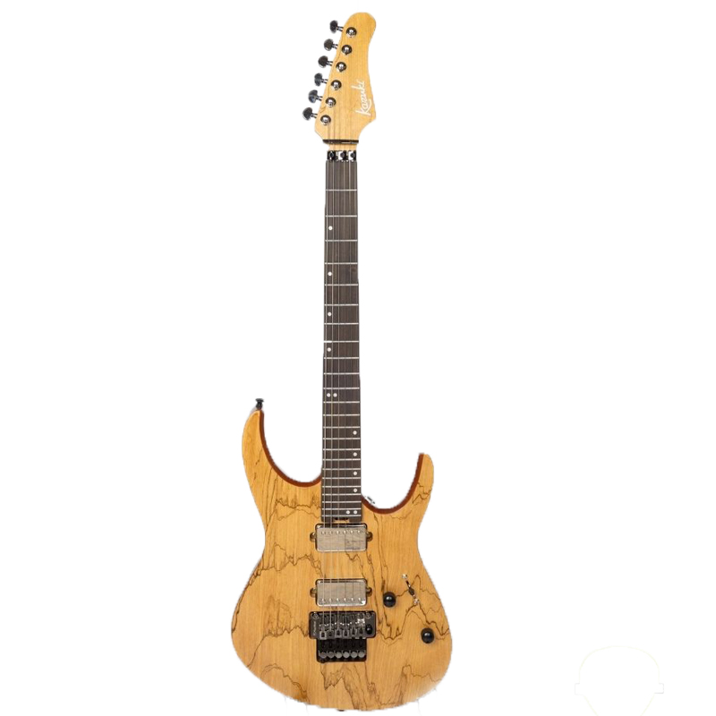 กีต้าร์ไฟฟ้า Kazuki Dragon Series Floydrose สี Spalted Maple