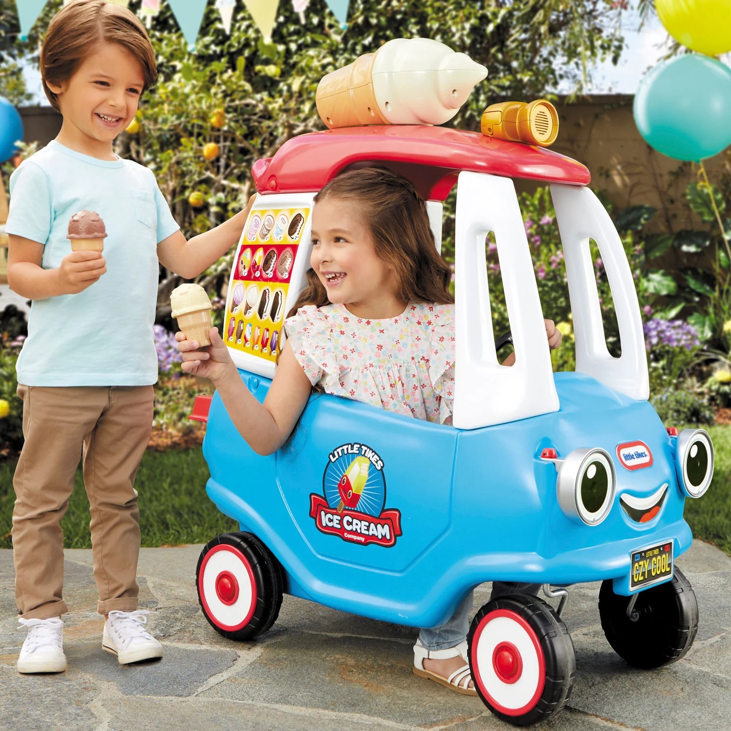 Little Tikes Cozy Ice Cream Truck รถขาไถรถขายไอศกรีม