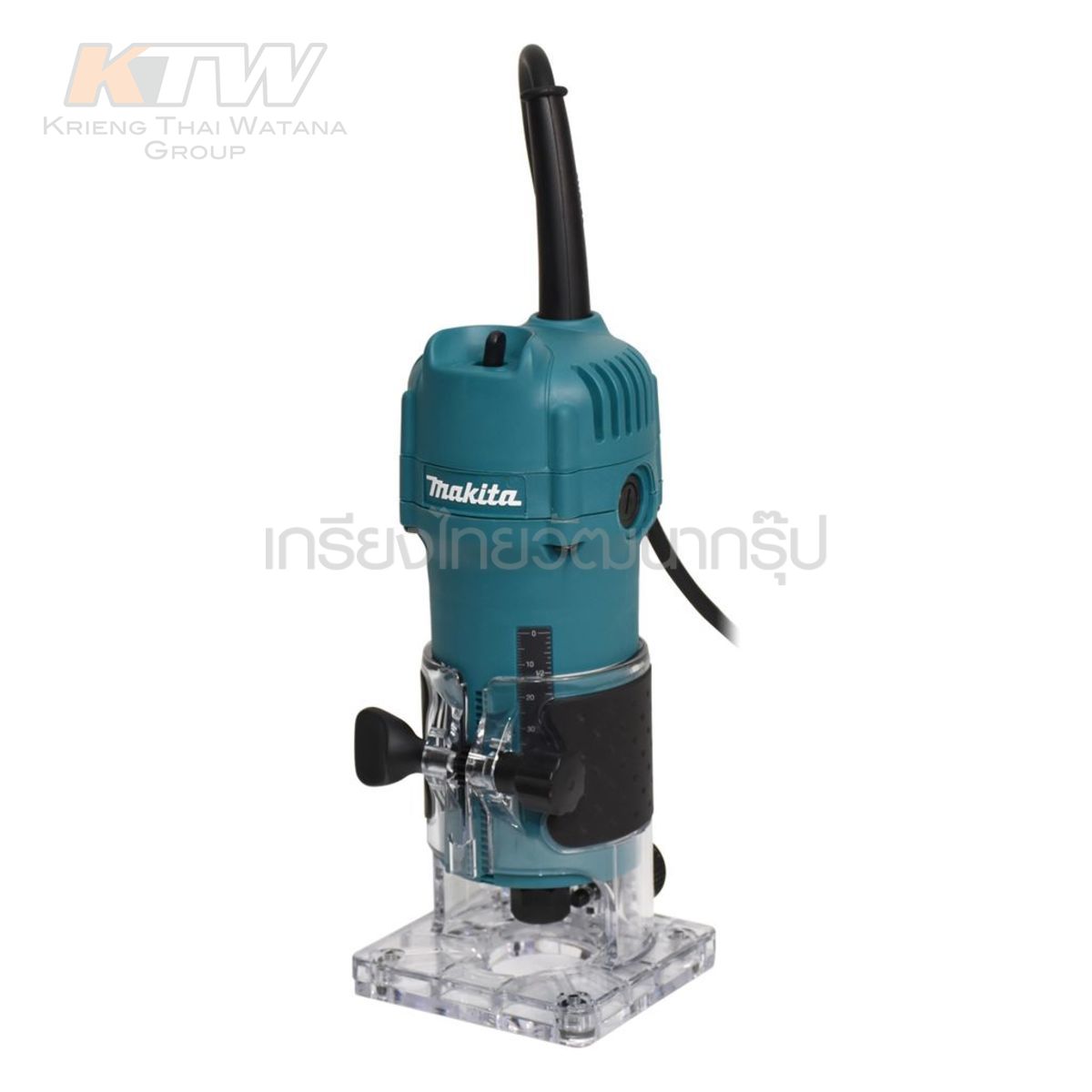 MAKITA เครื่องตกแต่งแกะสลักไม้ กำลังไฟฟ้าที่ใช้ 530 W รุ่น 3709