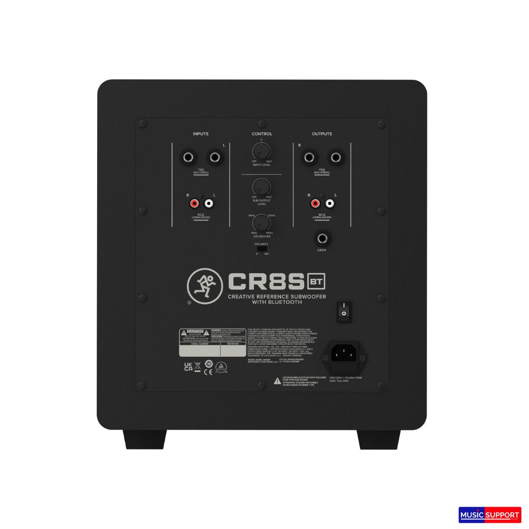 ลำโพงมอนิเตอร์ Mackie CR series CR8SBT (Single)