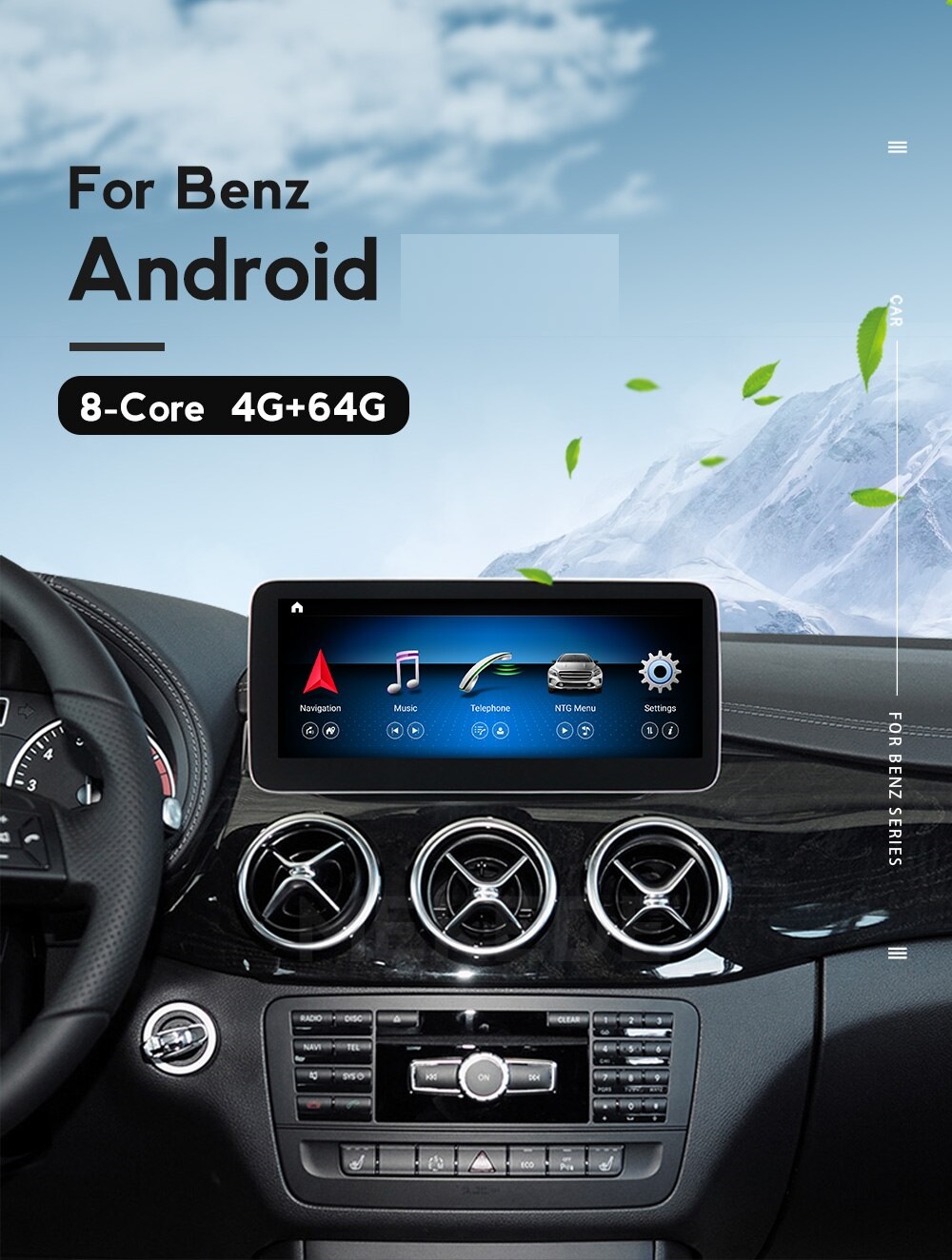 จอ Android CLA / GLA / A 10.25 นิ้ว 8core 4+64 ตรงรุ่นจาก HDM
