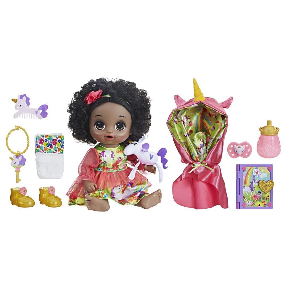 Baby Alive Once Upon a Baby,Forest Tales Forest Mia ตุ๊กตาเด็ก ดื่มน้ำได้ ฉี่ได้