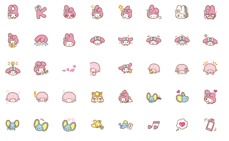 ขายอิโมจิไลน์ มายเมโลดี้ อิโมจิแอนิเมชัน