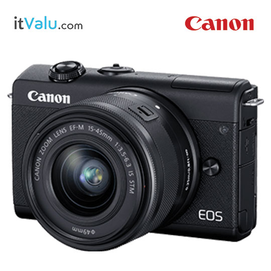 กล้อง canon มิเรอร์เลส (EOS M) รุ่น EOS M200 (EF-M15-45mm f/3.5-6.3 IS STM)