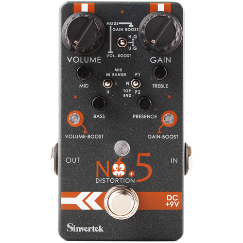 Sinvertek No.5 Distortion เอฟเฟ็คกีตาร์ไฟฟ้า