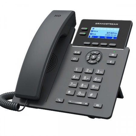 Grandstream GRP2602W Essential IP Phone, 2 lines, 4 SIP accounts, HD Audio, Dual-band Wi-Fi 802.11 a/b/g/n/ac, 2 Port Gigabit PoE