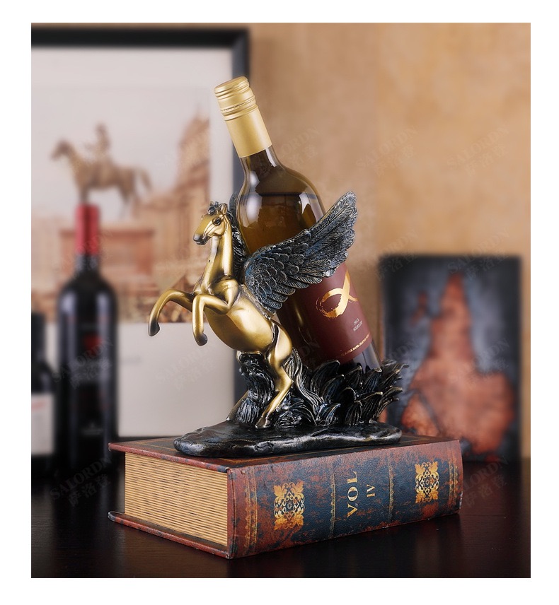 C1013D001 HOMMY ที่ใส่ขวดไวน์ ที่ใส่ไวน์ ที่วางไวน์ WINE RACK DECORATION ของแต่งห้อง แต่งห้อง ตั้งโชว์ ของขวัญ