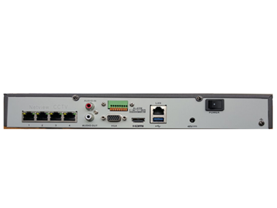 เครื่องบันทึกภาพ NVR 4CH ฺBuilt-In POE
