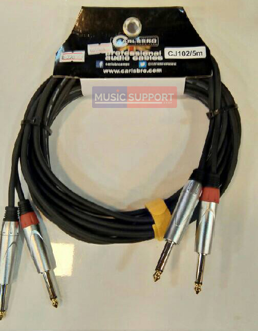 สายแจ็คคู่ Carlsbro CJ102/5M